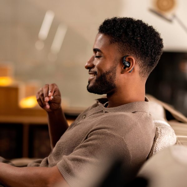 Shokz OpenFit 2 Open Ear Wireless Earbuds DualBoost Lightweight Black-17