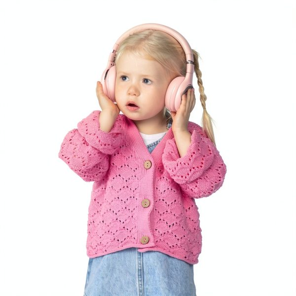 ONANOFF StoryPhones Kids Headphones Pink 20Hour Play Disney StoryDisk-9