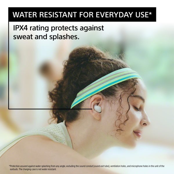 Sony LinkBuds Fit True Wireless Noise Cancelling Earbuds Sage Green-6