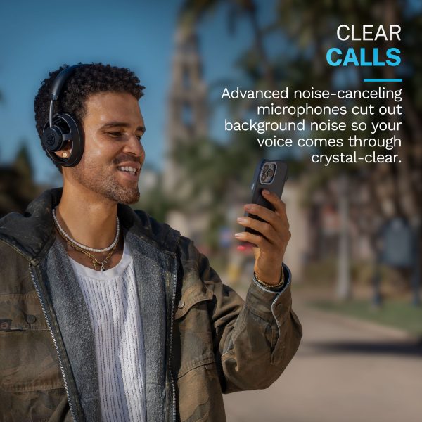 JLab JBuds Open Wireless Over-Ear Headphones Black with Dual Coaxial-8