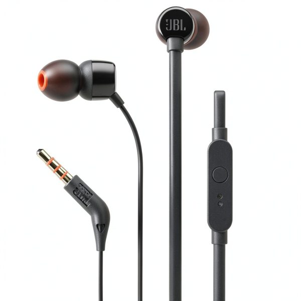 Bose QuietComfort Over Ear ANC Headphones and JBL T110 In Ear Bundle-7