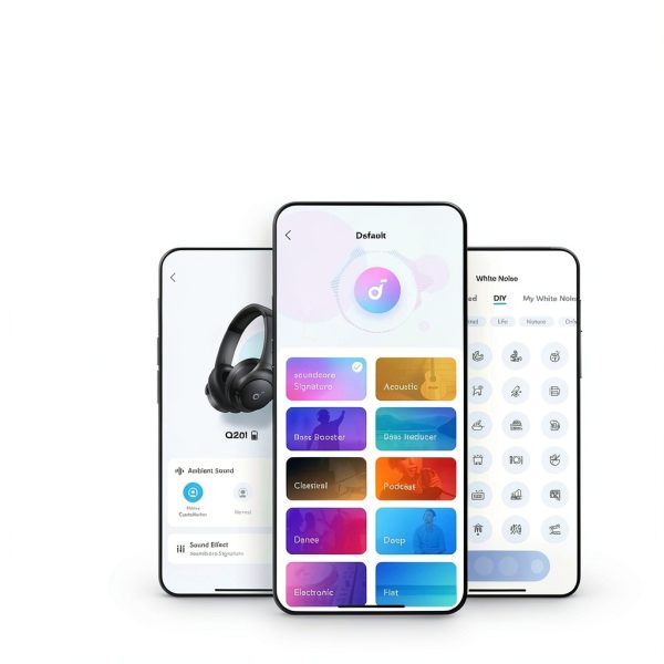 Soundcore Q20i Over‑Ear Headphones with Hybrid ANC and 40‑Hour Battery-6