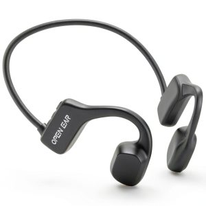 TOPVISION Air Conduction Headphones Bluetooth Sports Earbuds with Mic-0