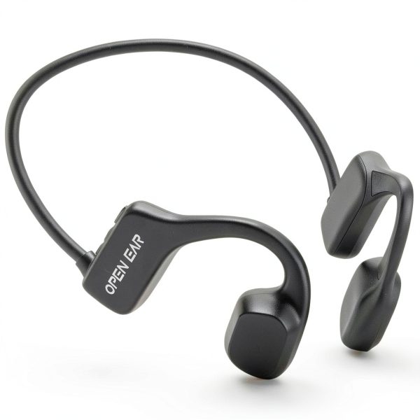 TOPVISION Air Conduction Headphones Bluetooth Sports Earbuds with Mic-0
