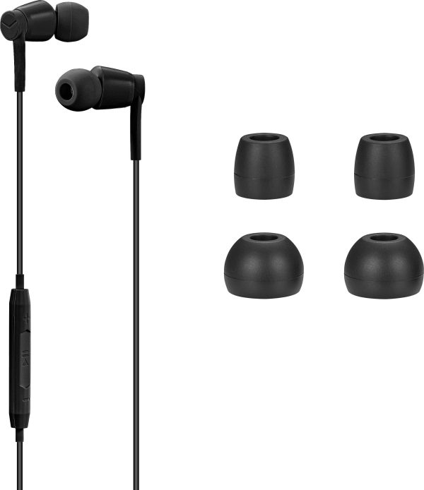 Insignia USB‑C Wired Earbud Headphone Black IPX4 10mm Driver-5