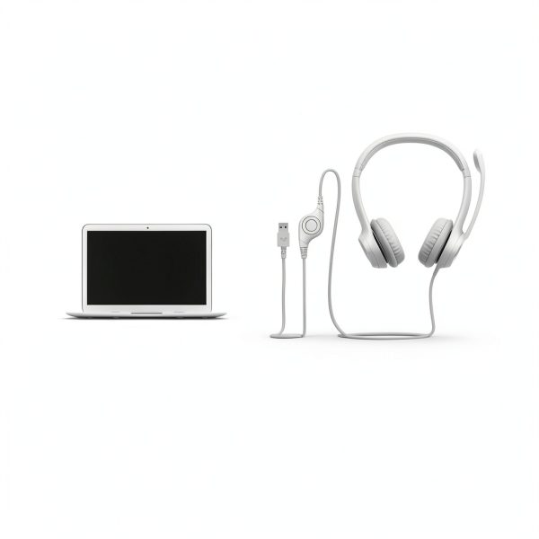 Logitech H390 Wired USB-A On-Ear Headphones Noise-Canceling Mic Rose-7