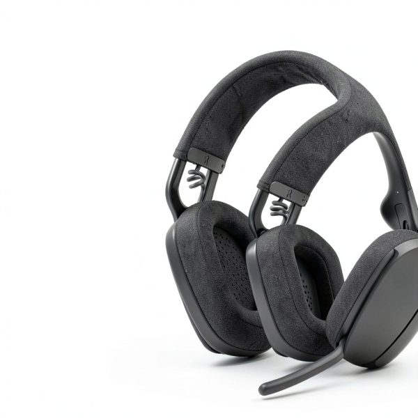 Logitech Zone Vibe Bluetooth Headphones Noise Canceling Mic Graphite-7
