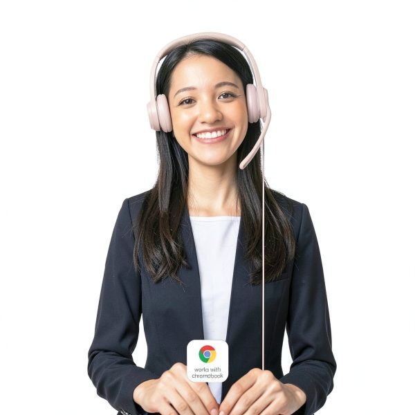 Logitech H390 Wired USB-A On-Ear Headphones Noise-Canceling Mic Rose-1